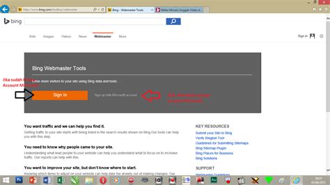 Bing Webmaster Tools Sign In download free - turbabitevent