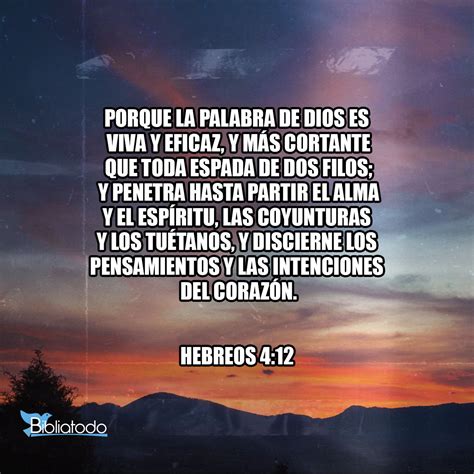 Hebreos 4:12 Referencias Cruzadas de la Biblia | Conexiones Versículo a ...