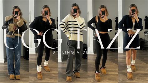 HOW TO STYLE UGG TAZZ SLIPPERS | 5 easy outfit ideas!! #uggtazz – Trends