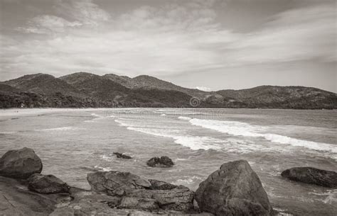 Praia Lopes Mendes Beach on Tropical Island Ilha Grande Brazil Stock Image - Image of beautiful ...