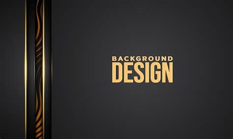 Premium Vector | Gold light luxury design modern background