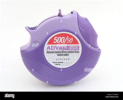 Advair Inhaler Stock Photo - Alamy