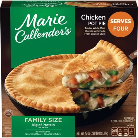 Marie Callender's Chicken Pot Pie Multi-serve Frozen Meal, 45 OZ - Pick ...