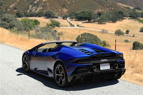 2020 Lamborghini Huracán Evo Spyder First Drive Review: Shredding ...