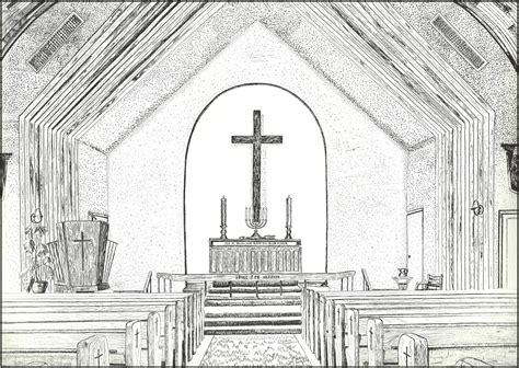 Church Altar Drawing at PaintingValley.com | Explore collection of Church Altar Drawing