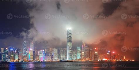 Hong Kong skyline 8333649 Stock Photo at Vecteezy