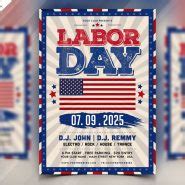 Free Labor Day Celebration Flyer PSD – PSDFreebies.com