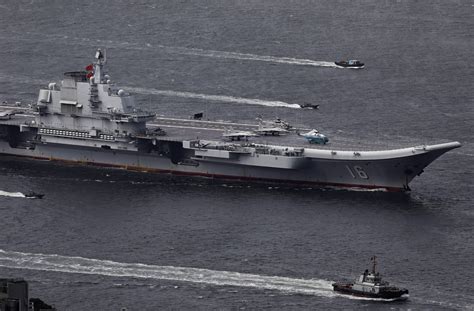 China's aircraft carrier Liaoning visits Hong Kong for first time- The New Indian Express