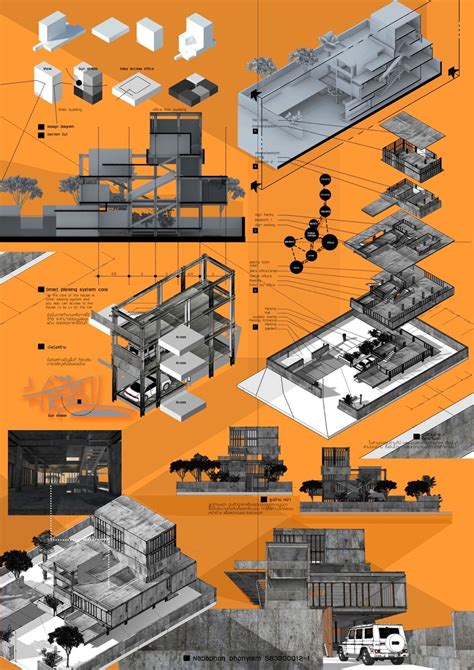 Architecture presentation board by tumhil | Presentación de arquitectura, Diseño portafolio ...