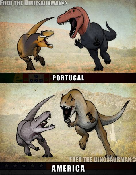 Turned Tables | Allosaurus vs Torvosaurus by FredtheDinosaurman on ...