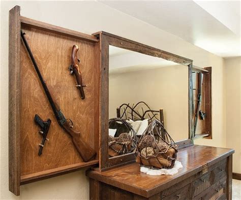 20+ Hidden Gun Storage Furniture - HOMYHOMEE