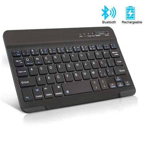 Bluetooth Wireless Keyboard Mobile Phone Laptop Ipad Mini Keyboard for Windows Android IOS ...