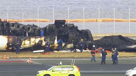 Japan plane crash: Investigation starts into how two aircraft collided | World News | Sky News
