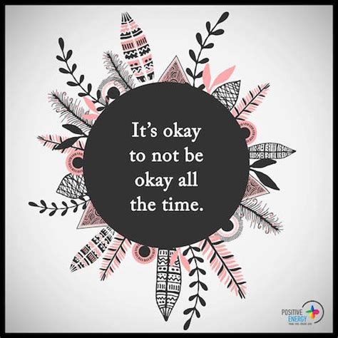 It's Okay to Not Be Okay