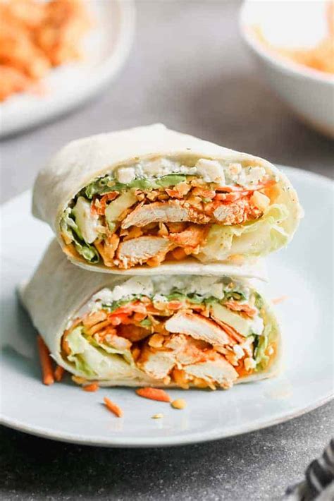 Buffalo Chicken Wrap - Tastes Better From Scratch