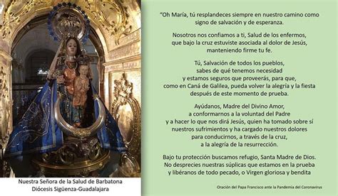 A la Virgen de la Salud de Barbatona se llega por el rezo particular de la novena