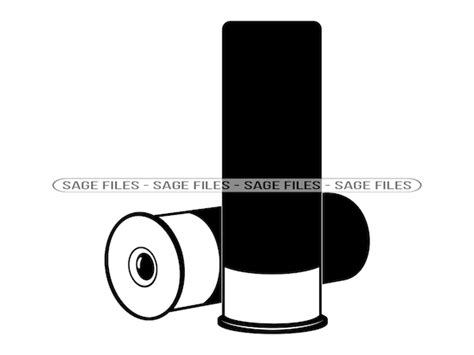 Shotgun Shell Clip Art Black And White