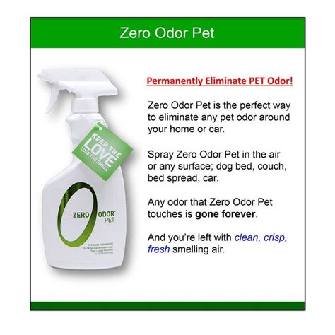 Zero Odor Pet Odor Eliminator, Trigger Spray, 16 ounces | Pet odor ...