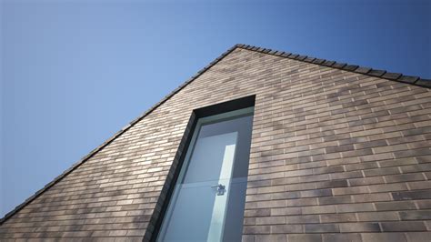 Modern Grey Clinker Brick Texture