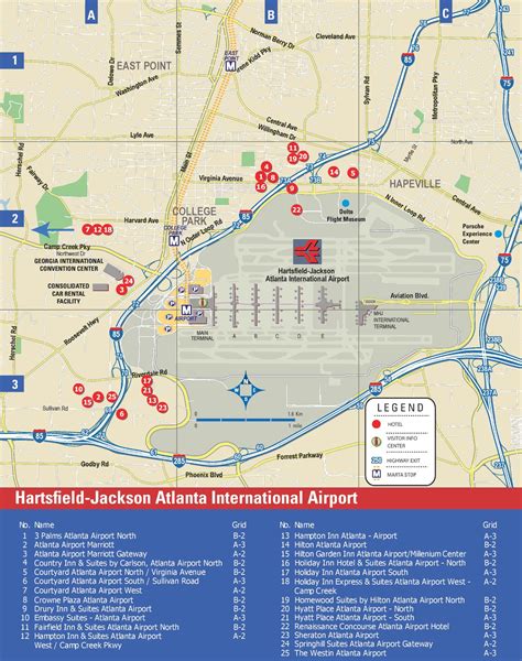 Hartsfield-Jackson Atlanta International Airport - Ontheworldmap.com