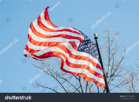 American Flag Washington Dc Stock Photo 1875188983 | Shutterstock