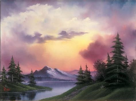 A Rare Exhibit Of Kitsch Landscapes By TV Artist Bob Ross Reveals The Unrecognized Genius Of ...