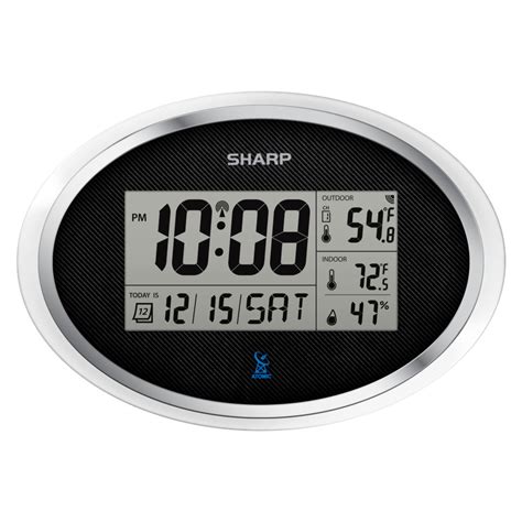 How To Set Clock On Sharp Atomic Weather Station - News Current Station In The Word