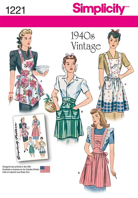 Retro Apron Patterns | My Patterns