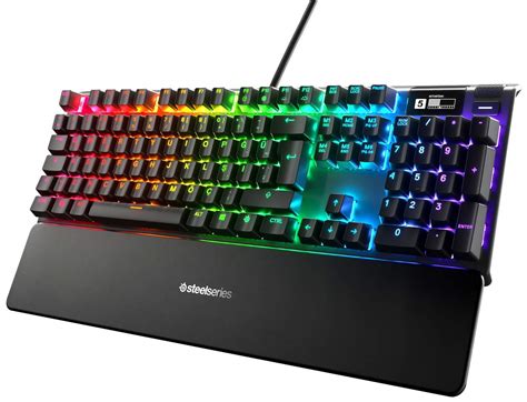 SteelSeries Apex 7 - Mechanical Gaming Keyboard – OLED Smart Display ...