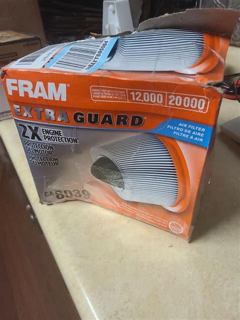 FRAM Extra Guard Air Filter, CA8039 for Select Eldorado, Ford, Lincoln ...