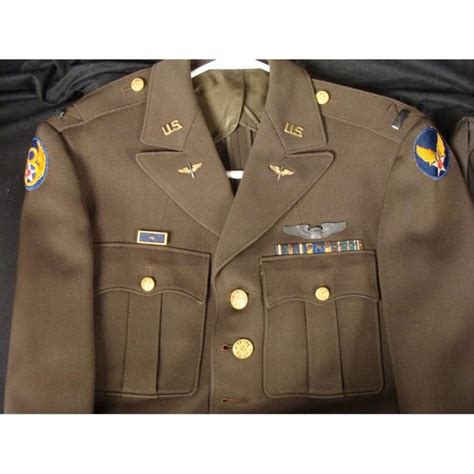 COMPLETE WWII U.S. 8TH AIR FORCE UNIFORM LOT-WINGS,BARS | Air force ...