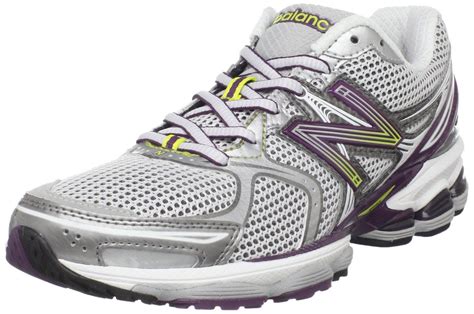 New Balance Women's W1260 Stability Running Shoe,Grey/Purple,9.5 2A US ...