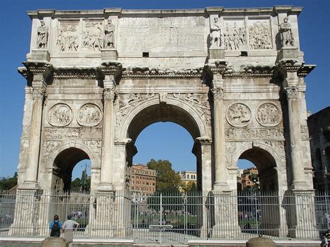 guttae: Arch of Constantine, Rome