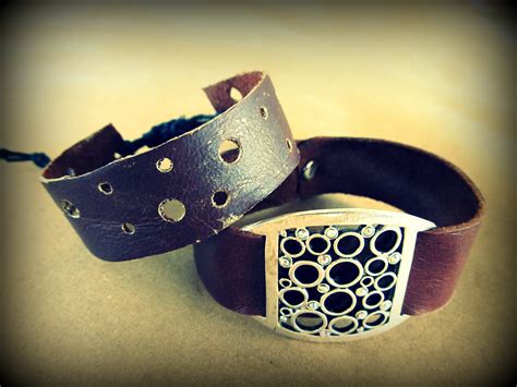 WobiSobi: Leather Bracelet, DIY