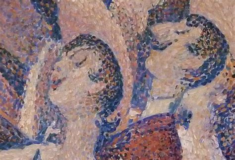 Seurat - Le Chahut (detail) Seurat, Pointillism, Impressionism, Neo ...