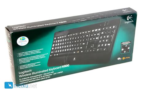 Logitech Wireless Illuminated Keyboard K800