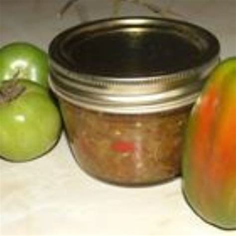 Amish Green Tomato Relish Recipe