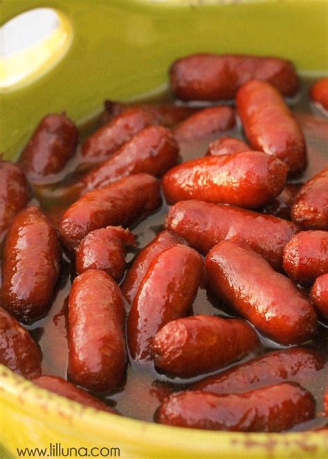 Brown Sugar Beanie Weenies {3 Ingredients!} | Lil' Luna