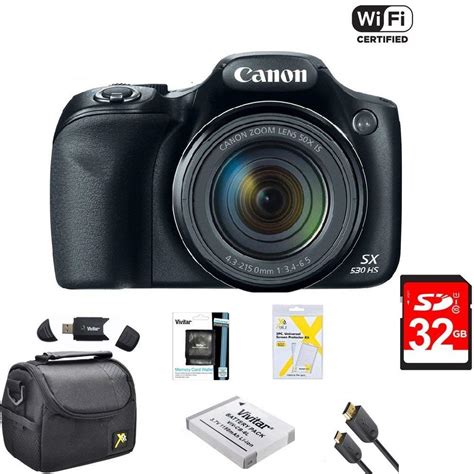 Canon Powershot SX530 HS 16MP Wi-Fi Super-Zoom Digital Camera | Corals