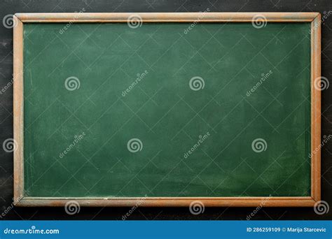 An Old School Green Chalkboard. Background Stock Illustration - Illustration of classroom, class ...