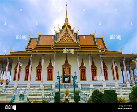 Royal Palace, Phnom Penh Stock Photo - Alamy