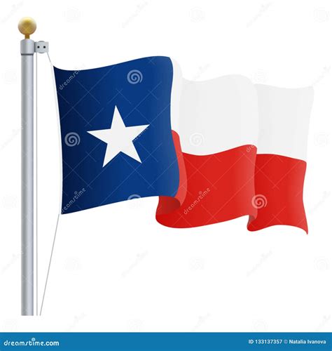 Waving Texas Flag Vector Stock Illustrations – 57 Waving Texas Flag ...