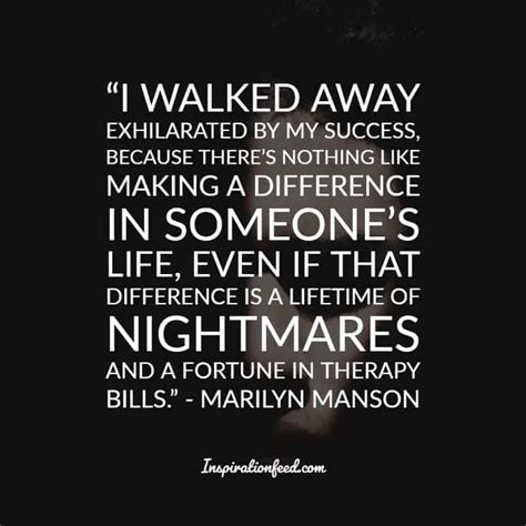 25 Marilyn Manson Quotes about Life, Death, and Success | Inspirationfeed