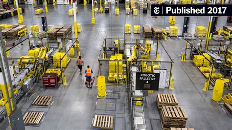 As Amazon Pushes Forward With Robots, Workers Find New Roles - The New ...