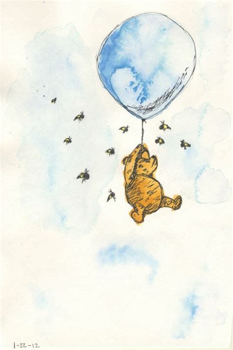 Image result for watercolour pooh | Winnie the pooh drawing, Winnie the pooh tattoos, Winnie the ...