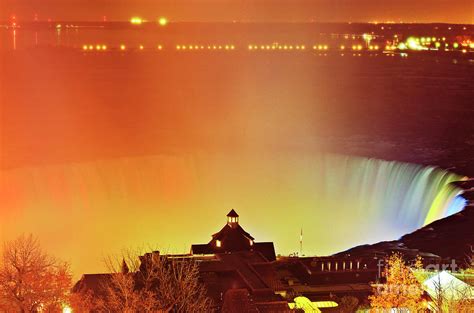 Niagara Falls Illumination Light Show Photograph by Charline Xia - Fine Art America