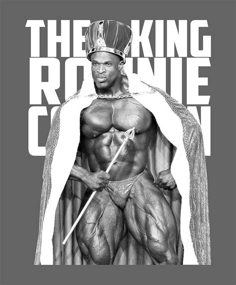 Ronnie Coleman The King Workout Muscle Gym And Fitness Unisex Digital ...