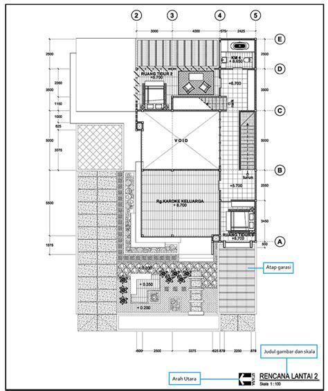 Bagaimana Cara Menggambar Denah Rumah Minimalis 2021 - ARSITAG