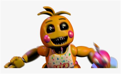 Fnaf 2 Toy Chica Jumpscare By Crueldude100 - Five Nights At Freddy's PNG Image | Transparent PNG ...