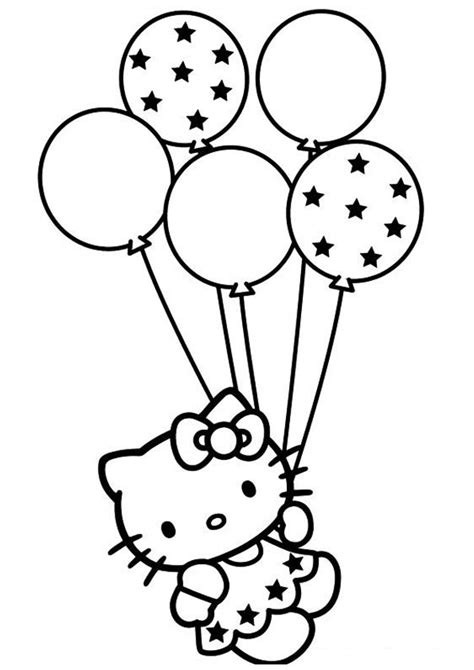 Coloring Pages | Hello Kitty Coloring Page